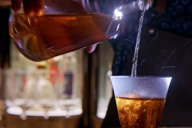 Bar film for ARGO at Four Seasons Hong Kong